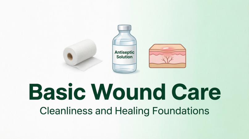 Basic Wound Care: Cleanliness and Healing Foundations