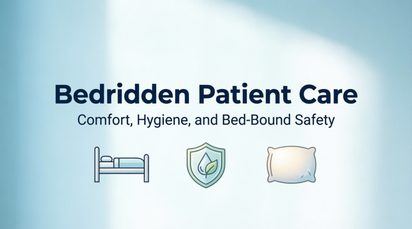 Bedridden Patient Care: Comfort, Hygiene, and Bed-Bound Safety