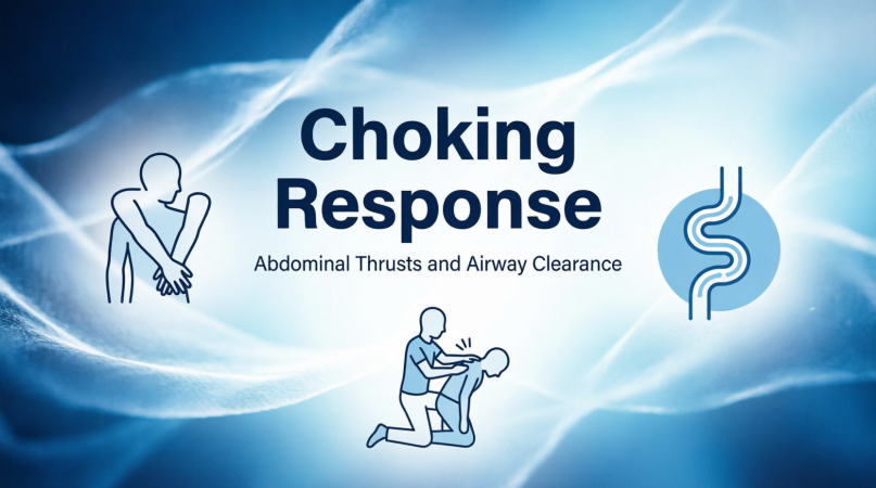 Choking Response: Abdominal Thrusts and Airway Clearance
