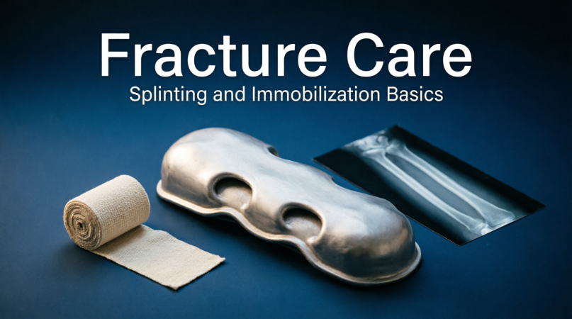 Fracture Care: Splinting and Immobilization Basics