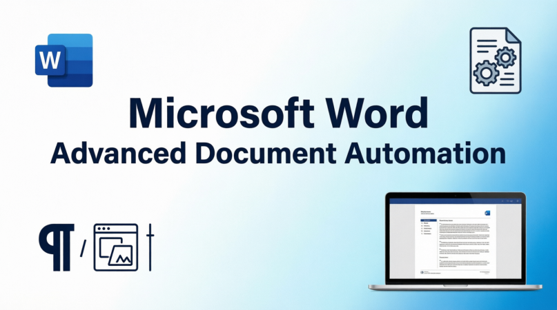 Microsoft Word: Advanced Document Automation and Formatting