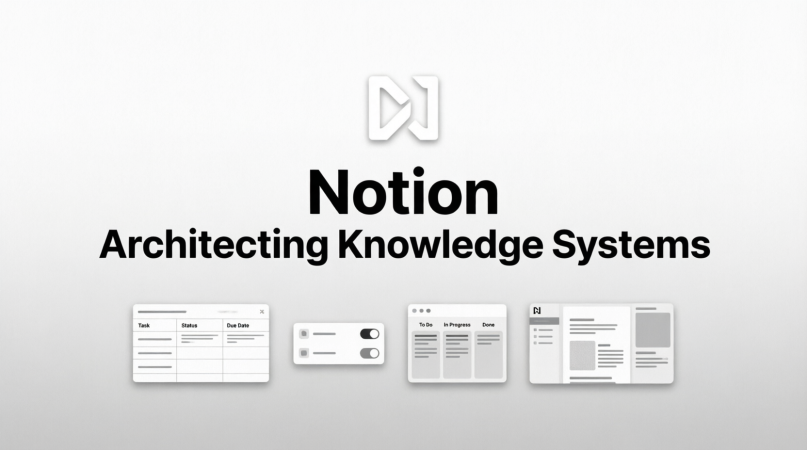 Notion: Architecting Personal and Team Knowledge Systems