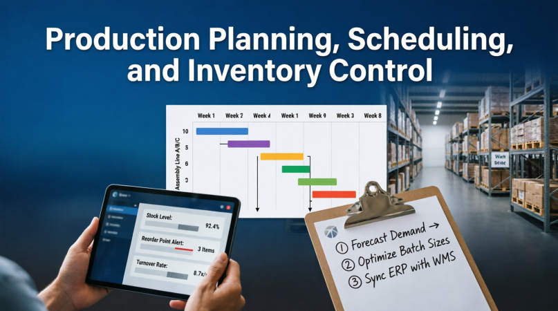 Production Planning, Scheduling, and Inventory Control