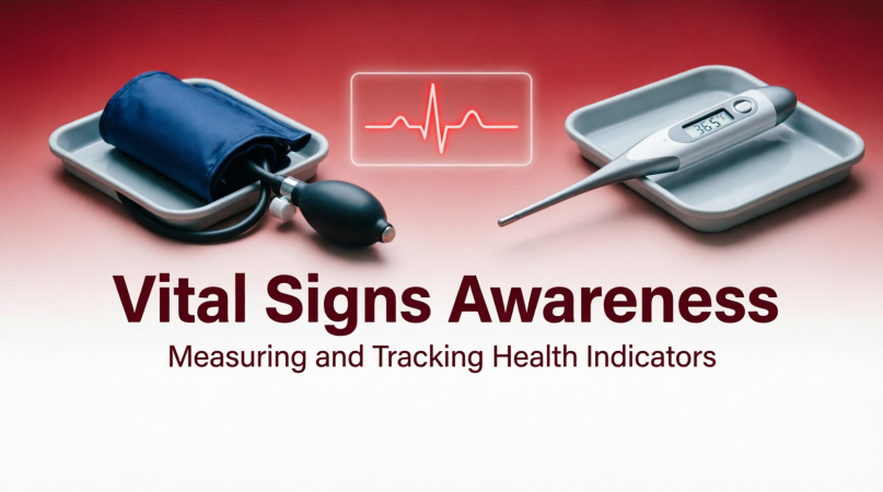Vital Signs Awareness: Measuring and Tracking Health Indicators